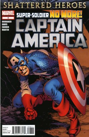Captain America (6th Series) 8 published by Marvel with cover art by Alan Davis