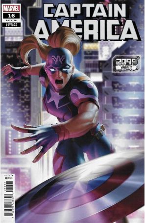 Captain America (9th Series) 16A published by Marvel with cover art by Jung-Geun Yoon