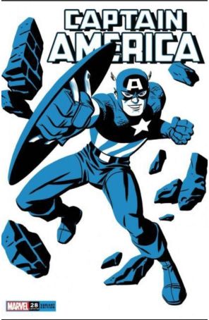 Captain America (9th Series) 28A published by Marvel with cover art by Michael Cho