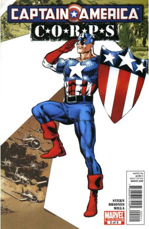 Captain America Corps 2 published by Marvel with cover art by Phil Jimenez