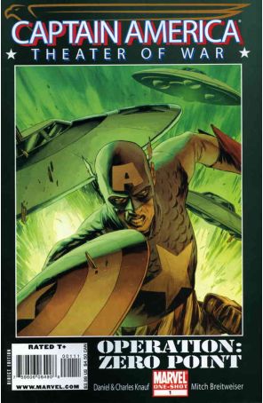 Captain America Theater of War: Operation Zero-Point 1 published by Marvel with cover art by Mitch Breitweiser