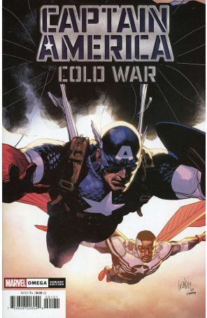 Captain America: Cold War Omega 1B published by Marvel with cover art by Leinil Francis Yu