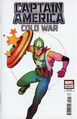 Captain America: Cold War Omega 1C published by Marvel with cover art by David Talaski