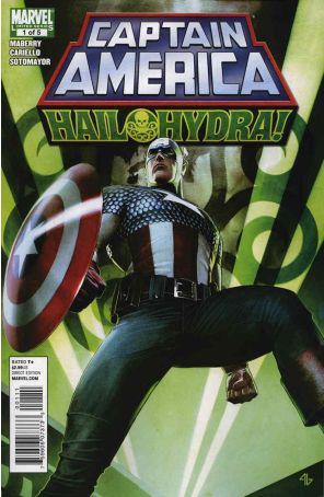 Captain America: Hail Hydra 1 published by Marvel with cover art by Adi Granov