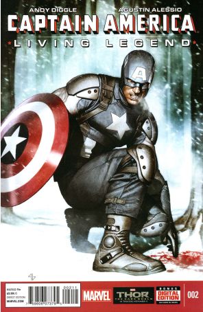 Captain America: Living Legend 2 published by Marvel with cover art by Adi Granov