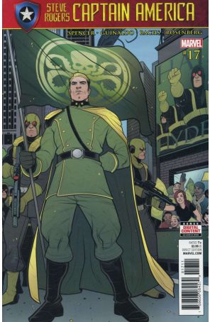 Captain America: Steve Rogers 17 published by Marvel with cover art by Elizabeth Torque