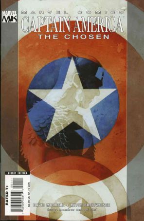 Captain America: The Chosen 1 published by Marvel with cover art by Mitch Breitweiser