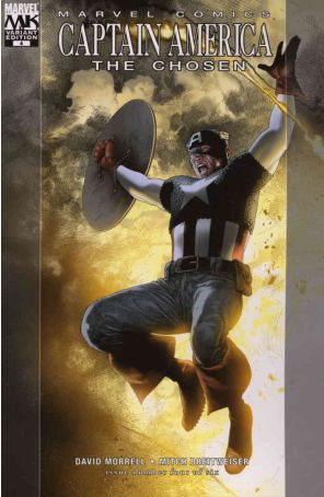 Captain America: The Chosen 4A published by Marvel with cover art by Travis Charest