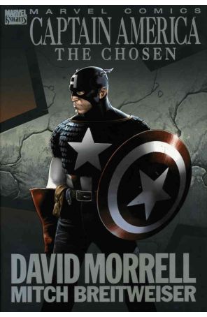 Captain America: The Chosen TPB HC 1 published by Marvel with cover art by Breitweiser Charest