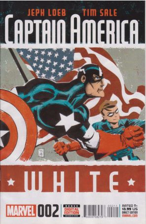 Captain America: White (2nd Series) 2 published by Marvel with cover art by Tim Sale