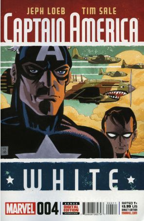 Captain America: White (2nd Series) 4 published by Marvel with cover art by Tim Sale