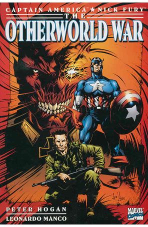 Captain America/Nick Fury: The Otherworld War 1 published by Marvel with cover art by Leonardo Manco