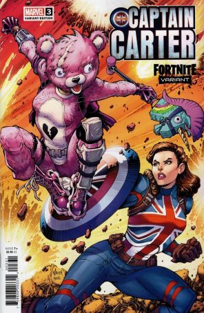 Captain Carter 3B published by Marvel with cover art by Todd Nauck