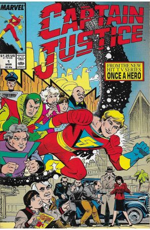 Captain Justice 1 published by Marvel
