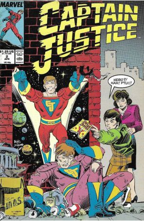 Captain Justice 2 published by Marvel