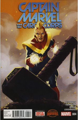Captain Marvel And the Carol Corps 4 published by Marvel with cover art by David Lopez
