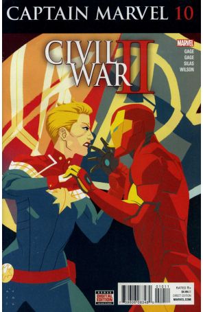 Captain Marvel (10th Series) 10 published by Marvel with cover art by Kris Anka