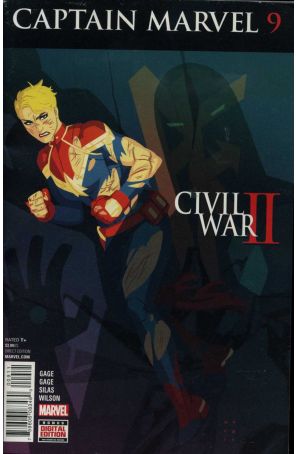Captain Marvel (10th Series) 9 published by Marvel with cover art by Kris Anka