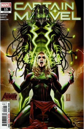 Captain Marvel (11th Series) 15 published by Marvel with cover art by Mark Brooks
