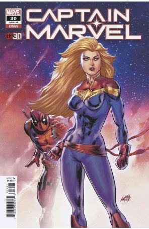 Captain Marvel (11th Series) 30A published by Marvel with cover art by Rob Liefeld