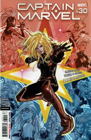 Captain Marvel (11th Series) 30 published by Marvel with cover art by Marco Checchetto