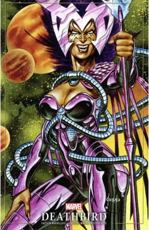 Captain Marvel (11th Series) 33B published by Marvel with cover art by Joe Jusko