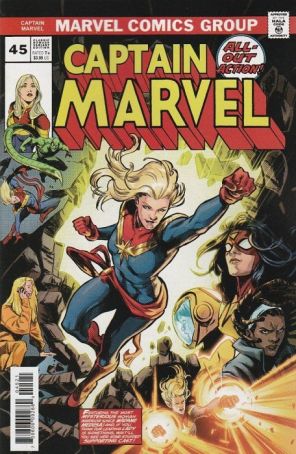 Captain Marvel (11th Series) 45A published by Marvel