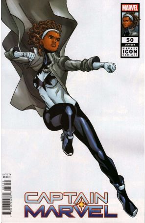 Captain Marvel (11th Series) 50D published by Marvel with cover art by Javier Garron