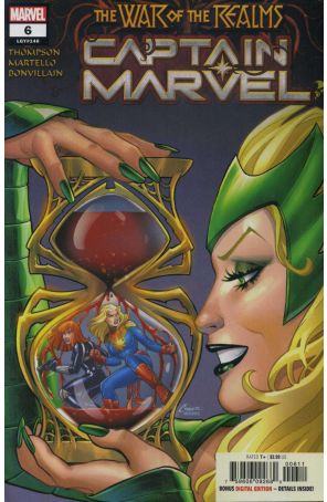 Captain Marvel (11th Series) 6 published by Marvel with cover art by Amanda Conner