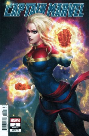Captain Marvel (12th Series) 2C published by Marvel with cover art by Kendrik “Kunkka” Lim