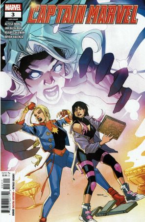 Captain Marvel (12th Series) 3 published by Marvel with cover art by Stephen Segovia