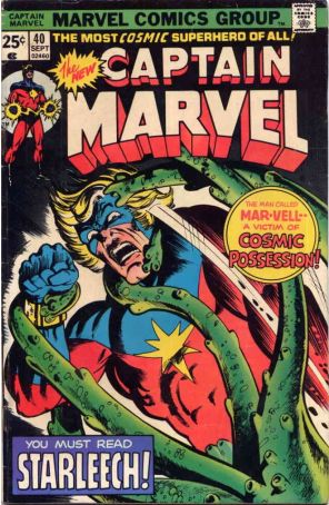 Captain Marvel (1st Series) 40 published by Marvel