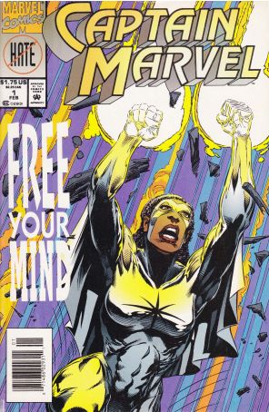 Captain Marvel (3rd Series) 2 (Newsstand) published by Marvel