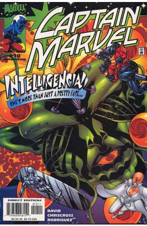 Captain Marvel (5th Series) 10 published by Marvel with cover art by Chris Cross