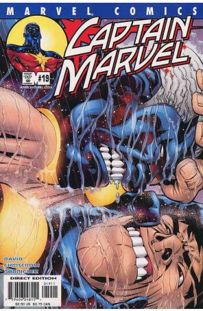 Captain Marvel (5th Series) 19 published by Marvel with cover art by Chris Cross