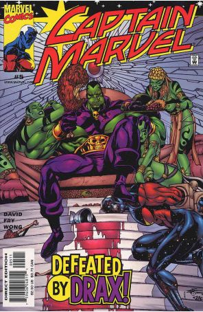 Captain Marvel (5th Series) 5 published by Marvel with cover art by Chris Cross