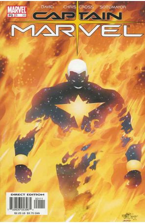 Captain Marvel (6th Series) 1 published by Marvel with cover art by Chris Cross