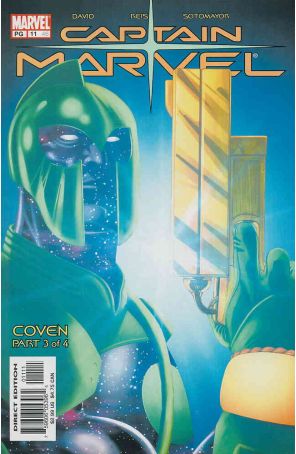 Captain Marvel (6th Series) 11 published by Marvel with cover art by Chris Cross