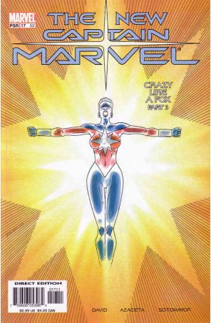 Captain Marvel (6th Series) 17 published by Marvel with cover art by Tom Flemming