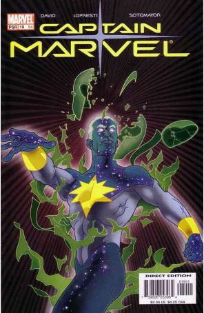 Captain Marvel (6th Series) 19 published by Marvel with cover art by Tony Harris