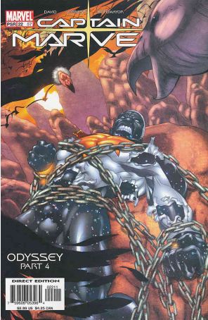 Captain Marvel (6th Series) 22 published by Marvel with cover art by Chris Cross