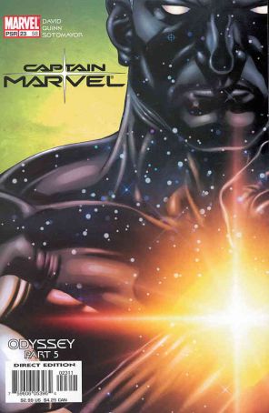 Captain Marvel (6th Series) 23 published by Marvel with cover art by Chris Cross