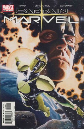 Captain Marvel (6th Series) 5 published by Marvel with cover art by J.G. Jones