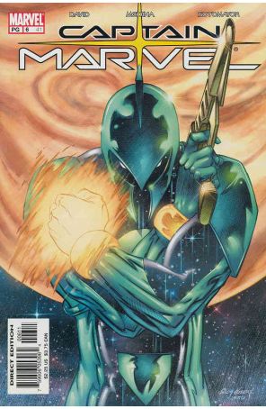 Captain Marvel (6th Series) 6 published by Marvel with cover art by Andy Kubert