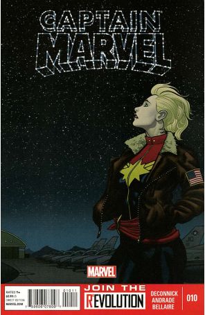 Captain Marvel (8th Series) 10 published by Marvel with cover art by Joe Quinones