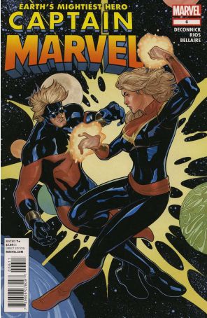 Captain Marvel (8th Series) 6 published by Marvel with cover art by Terry Dodson
