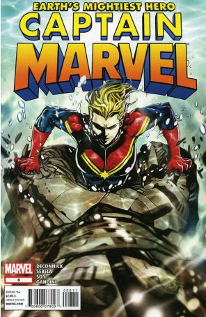 Captain Marvel (8th Series) 8 published by Marvel with cover art by Jamie Mckelvie