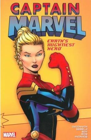 Captain Marvel (8th Series) Deluxe 1 published by Marvel with cover art by David Lopez