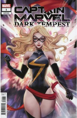 Captain Marvel: Dark Tempest 1I published by Marvel with cover art by R1c0
