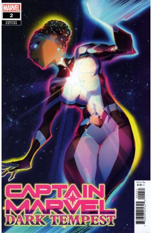 Captain Marvel: Dark Tempest 2D published by Marvel with cover art by Rose Besch